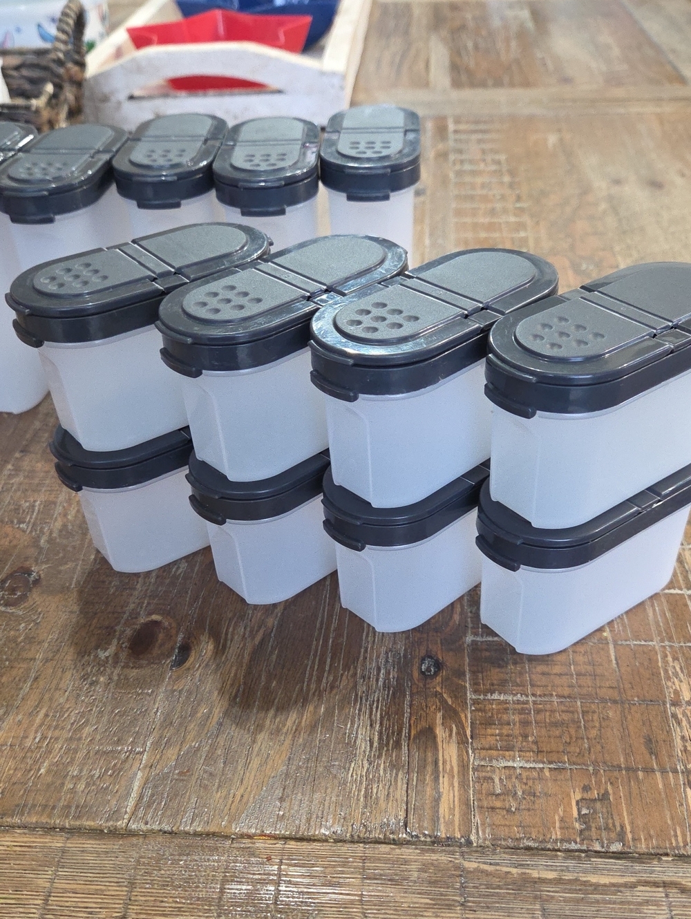 Tupperware Modular Mate Spice Shaker Set Stackable Home Storage & Organization - Picture 6 of 10